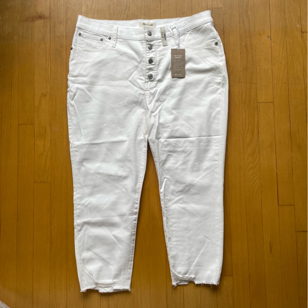 NWT Madewell The Perfect Vintage Crop Jean